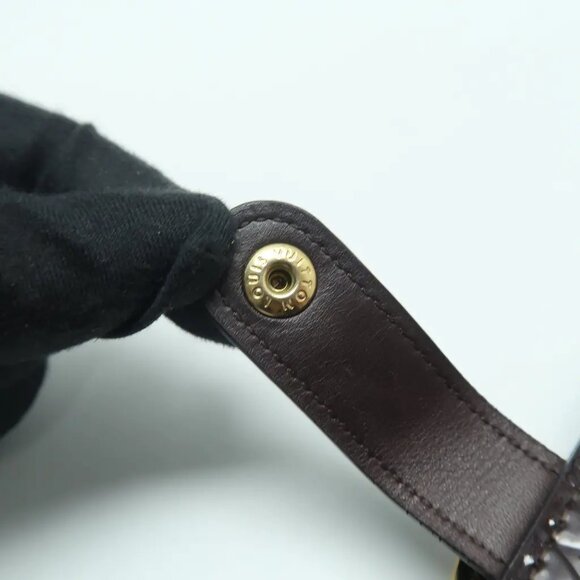 Louis Vuitton Burgundy Monogram Patent Leather Wallet 330-041025 - Picture 7 of 12